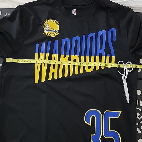 NBA Golden State Warriors GSW Kevin Durant black short-sleeve t-shirt L - Picture 13 of 13